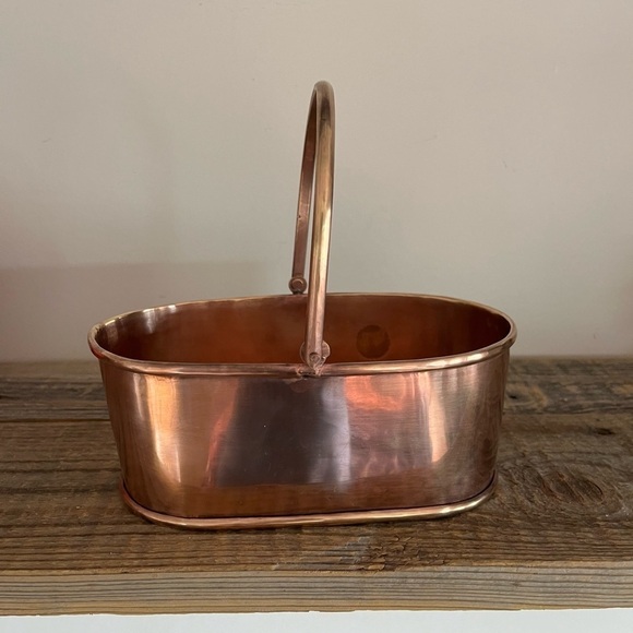 Brass basket - Picture 2 of 5